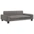 Produktbild 2 för Hundbädd taupe 90x53x30 cm tyg