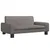 Produktbild 2 för Hundbädd taupe 70x45x30 cm tyg