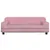 Produktbild 3 för Hundbädd rosa 90x53x30 cm sammet