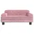 Produktbild 3 för Hundbädd rosa 70x45x30 cm sammet