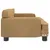 Produktbild 4 för Hundbädd brun 70x45x30 cm sammet