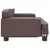 Produktbild 4 för Hundbädd brun 70x45x30 cm konstläder