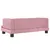 Produktbild 5 för Hundbädd rosa 80x45x30 cm sammet