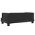 Produktbild 5 för Hundbädd svart 80x45x30 cm sammet