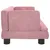 Produktbild 4 för Hundbädd rosa 60x40x30 cm sammet
