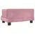 Produktbild 5 för Hundbädd rosa 60x40x30 cm sammet