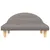 Produktbild 3 för Hundbädd taupe 70x52x30 cm tyg