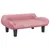 Produktbild 2 för Hundbädd rosa 70x40x24 cm sammet