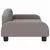 Produktbild 4 för Hundbädd taupe 70x45x30 cm tyg