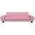 Produktbild 3 för Hundbädd rosa 100x54x33 cm sammet