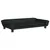 Produktbild 2 för Hundbädd svart 100x50x21 cm sammet