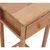 Produktbild 7 för Sidobord med låda 25x25x60cm massivt valnötsträ 
