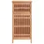 Produktbild 3 för Badrumsskåp 42x29x82 cm massivt valnötsträ