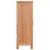 Produktbild 5 för Badrumsskåp 42x29x82 cm massivt valnötsträ