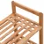 Produktbild 6 för Skohyllor 2 st 69x27x41 cm massivt valnötsträ