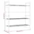Produktbild 7 för Skohyllor 2 st 69x27x41 cm massivt valnötsträ