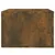 Produktbild 8 för Väggmonterat sängbord rökfärgad ek 50x36x25 cm