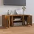 Produktbild 3 för Tv-bänk rökfärgad ek 100x35x40 cm konstruerat trä