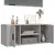 Produktbild 4 för TV-bänk grå sonoma 100x35x40 cm konstruerat trä