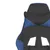 Produktbild 11 för Gamingstol svart och blå konstläder