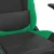 Produktbild 8 för Gamingstol svart och grön konstläder