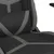 Produktbild 8 för Gamingstol svart och grå konstläder