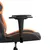 Produktbild 10 för Gamingstol svart och orange konstläder