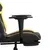 Produktbild 11 för Gamingstol med fotstöd svart och guld konstläder