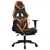Produktbild 8 för Gamingstol med fotstöd svart och orange konstläder
