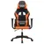 Produktbild 3 för Gamingstol svart och orange konstläder