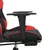 Produktbild 10 för Gamingstol med fotstöd svart och röd konstläder