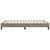 Produktbild 6 för Ramsäng taupe 140x200 cm tyg