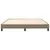 Produktbild 5 för Ramsäng taupe 160x200 cm tyg
