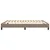 Produktbild 6 för Ramsäng taupe 160x200 cm tyg