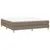Produktbild 3 för Ramsäng taupe 160x200 cm tyg