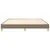 Produktbild 5 för Ramsäng taupe 160x200 cm tyg