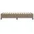 Produktbild 6 för Ramsäng taupe 90x200 cm tyg