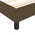 Produktbild 7 för Ramsäng mörkbrun 100x200 cm tyg