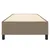 Produktbild 5 för Ramsäng taupe 100x200 cm tyg