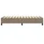 Produktbild 6 för Ramsäng taupe 100x200 cm tyg