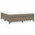 Produktbild 2 för Ramsäng taupe 180x200 cm tyg