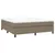 Produktbild 3 för Ramsäng taupe 180x200 cm tyg