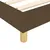 Produktbild 7 för Ramsäng mörkbrun 90x200 cm tyg