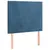 Produktbild 2 för Huvudgavlar 2 st mörkblå 80x5x78/88 cm sammet