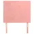 Produktbild 3 för Huvudgavlar 2 st rosa 80x5x78/88 cm sammet