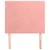 Produktbild 3 för Huvudgavlar 2 st rosa 90x5x78/88 cm sammet