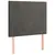 Produktbild 2 för Huvudgavlar 2 st mörkgrå 100x5x78/88 cm sammet
