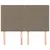 Produktbild 3 för Huvudgavlar 4 st taupe 72x5x78/88 cm tyg