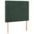 Produktbild 2 för Huvudgavlar 2 st mörkgrön 80x5x78/88 cm sammet
