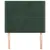 Produktbild 3 för Huvudgavlar 2 st mörkgrön 90x5x78/88 cm sammet